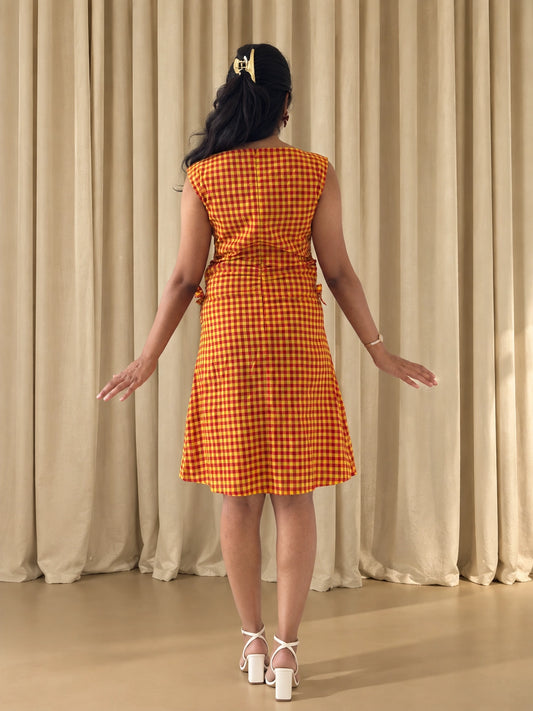 mazo Summer Jam Midi Dress, back view